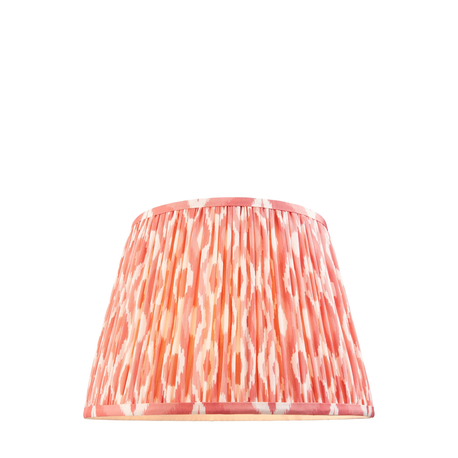 Ikat Shade Coral Pink Fabric 240x250x350mm – Pink
