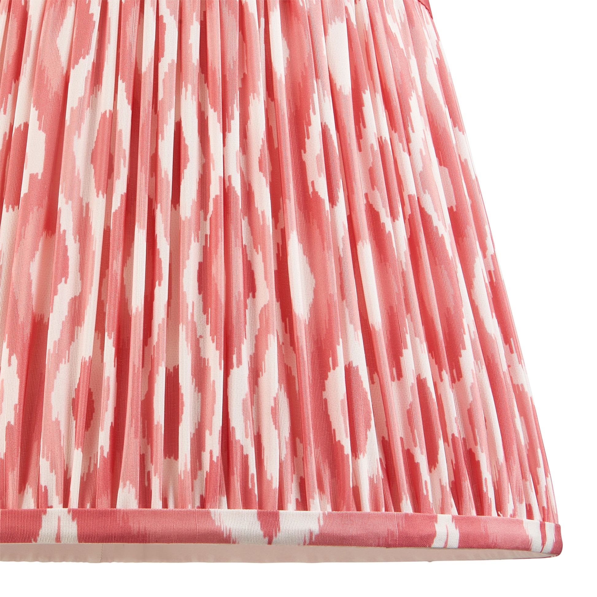 Ikat Shade Coral Pink Fabric 240x250x350mm – Pink