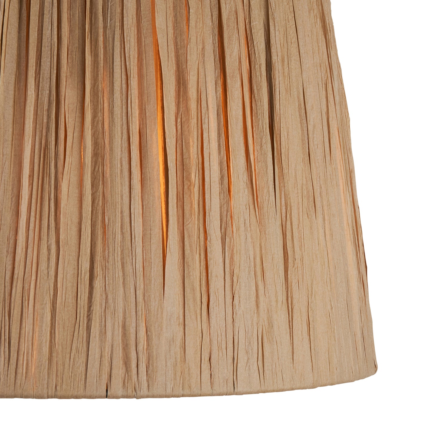 Raffia Tapered Shade Natural 260x230x320mm – Natural