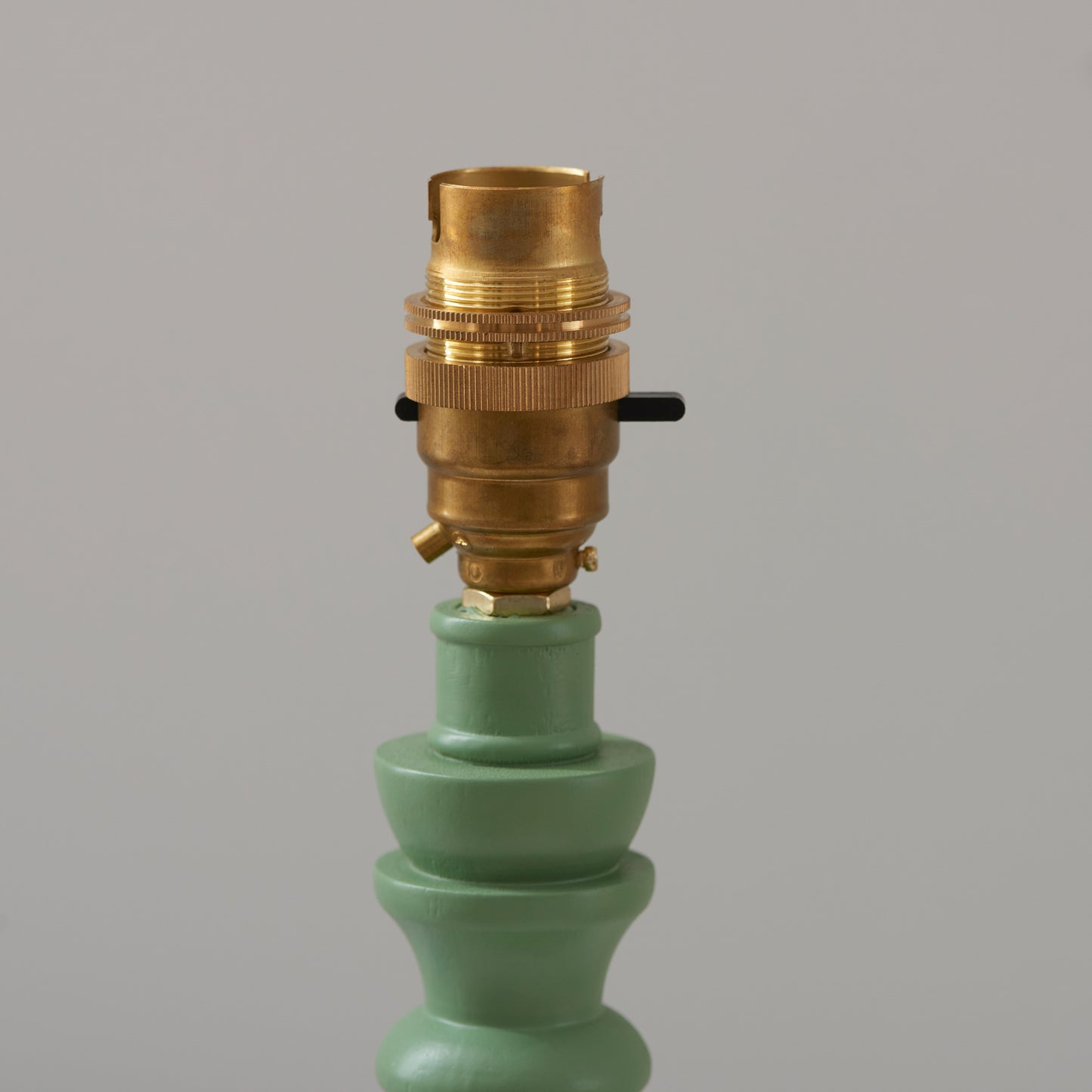 Bibury Table Lamp Base Satin Cotswold Green Paint – Green