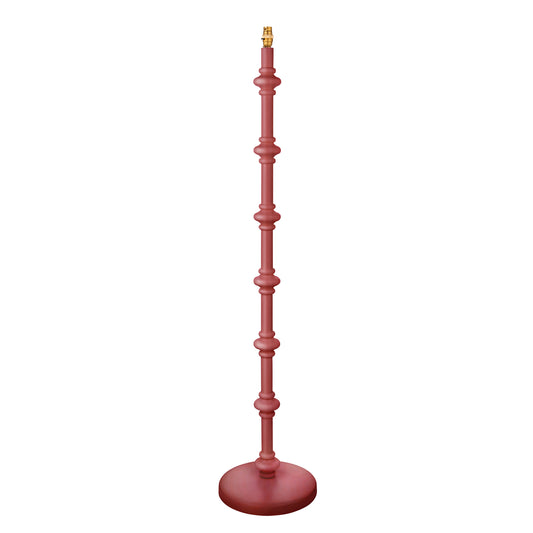 Carnaby Floor Lamp Base Satin Pink Clay – Pink