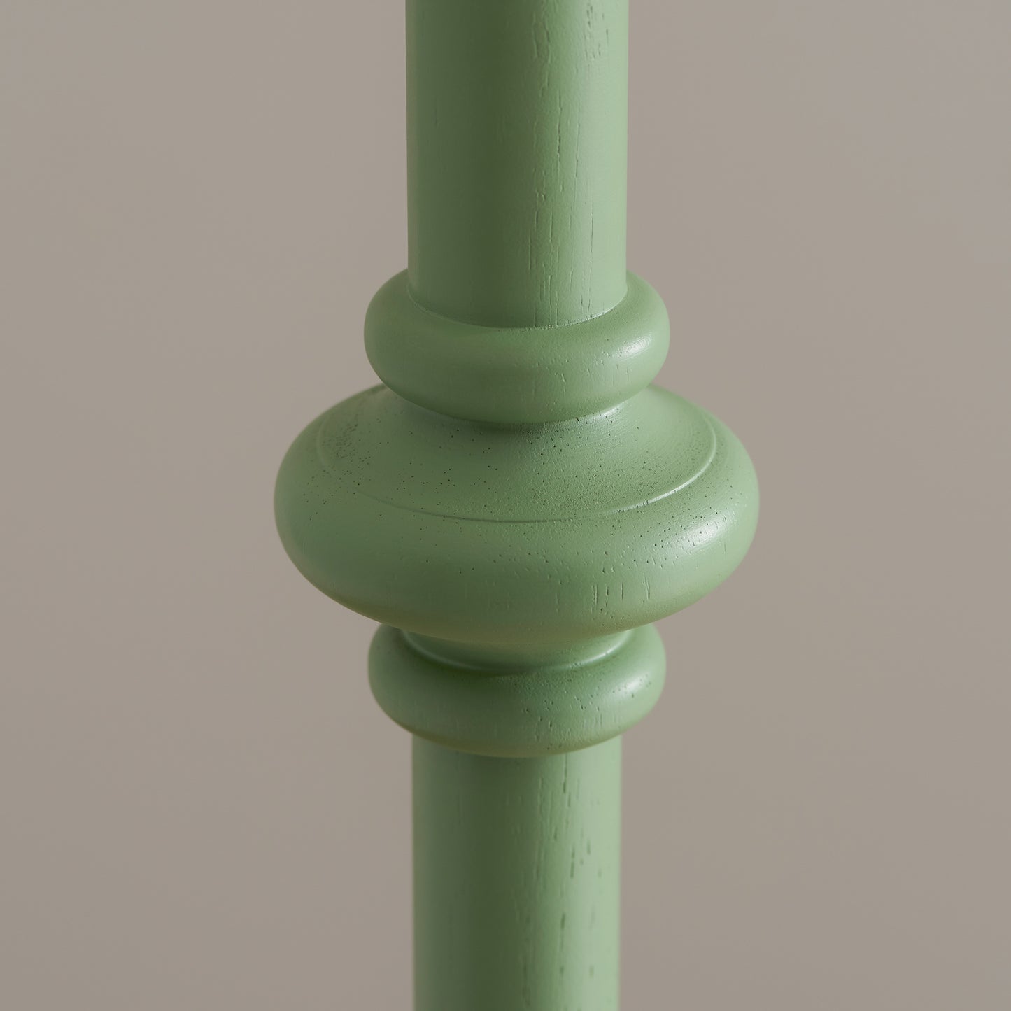 Carnaby Floor Lamp Base Satin Cotswold Green – Green