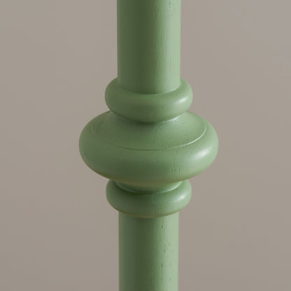 Carnaby Floor Lamp Base Satin Cotswold Green – Green