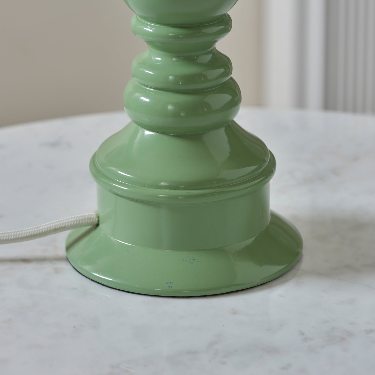 Myrtle Table Lamp Base Cotswold Green – Green