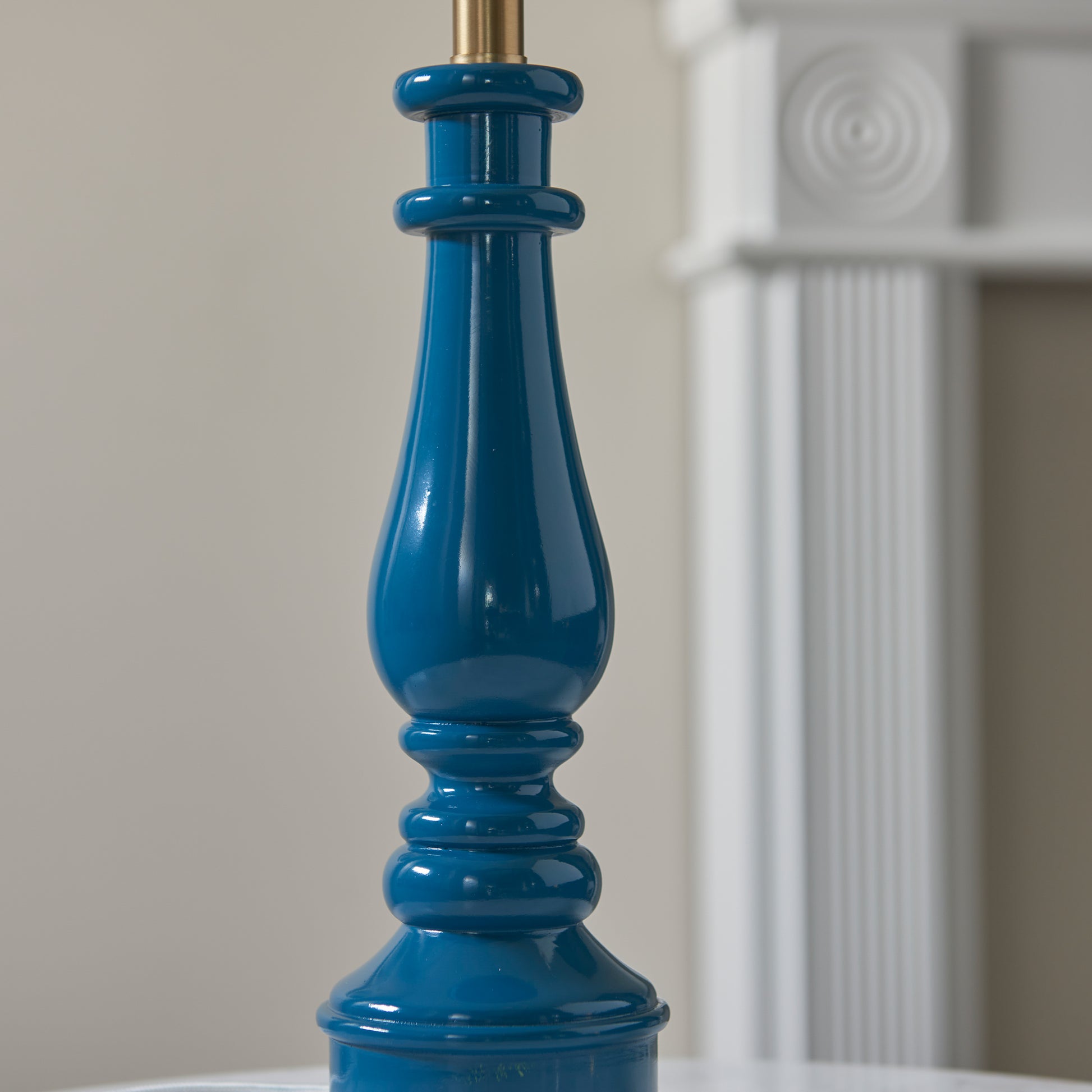 Myrtle Table Lamp Base Marlin Blue – Blue