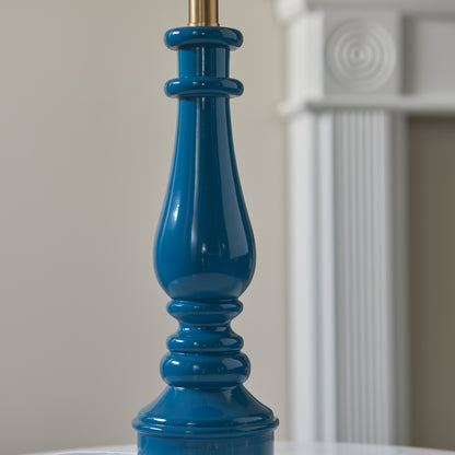 Myrtle Table Lamp Base Marlin Blue – Blue