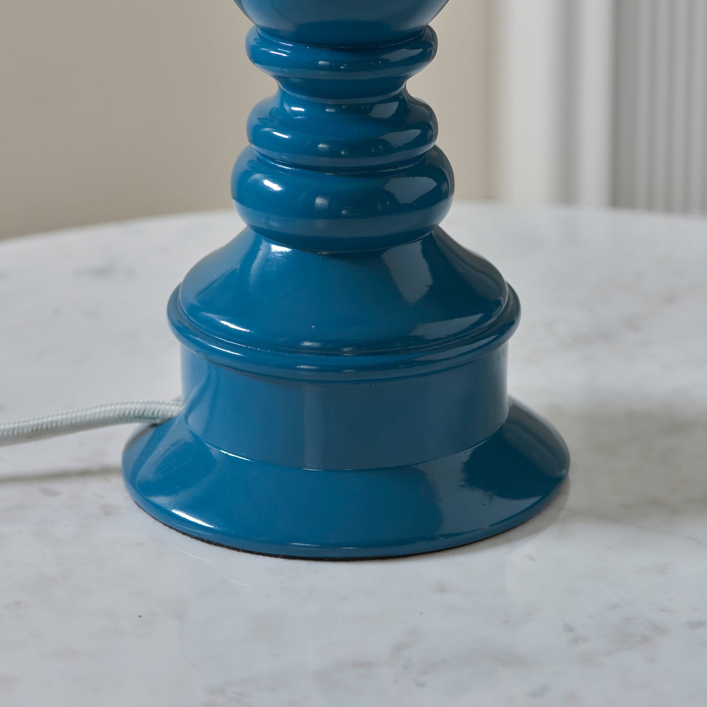 Myrtle Table Lamp Base Marlin Blue – Blue
