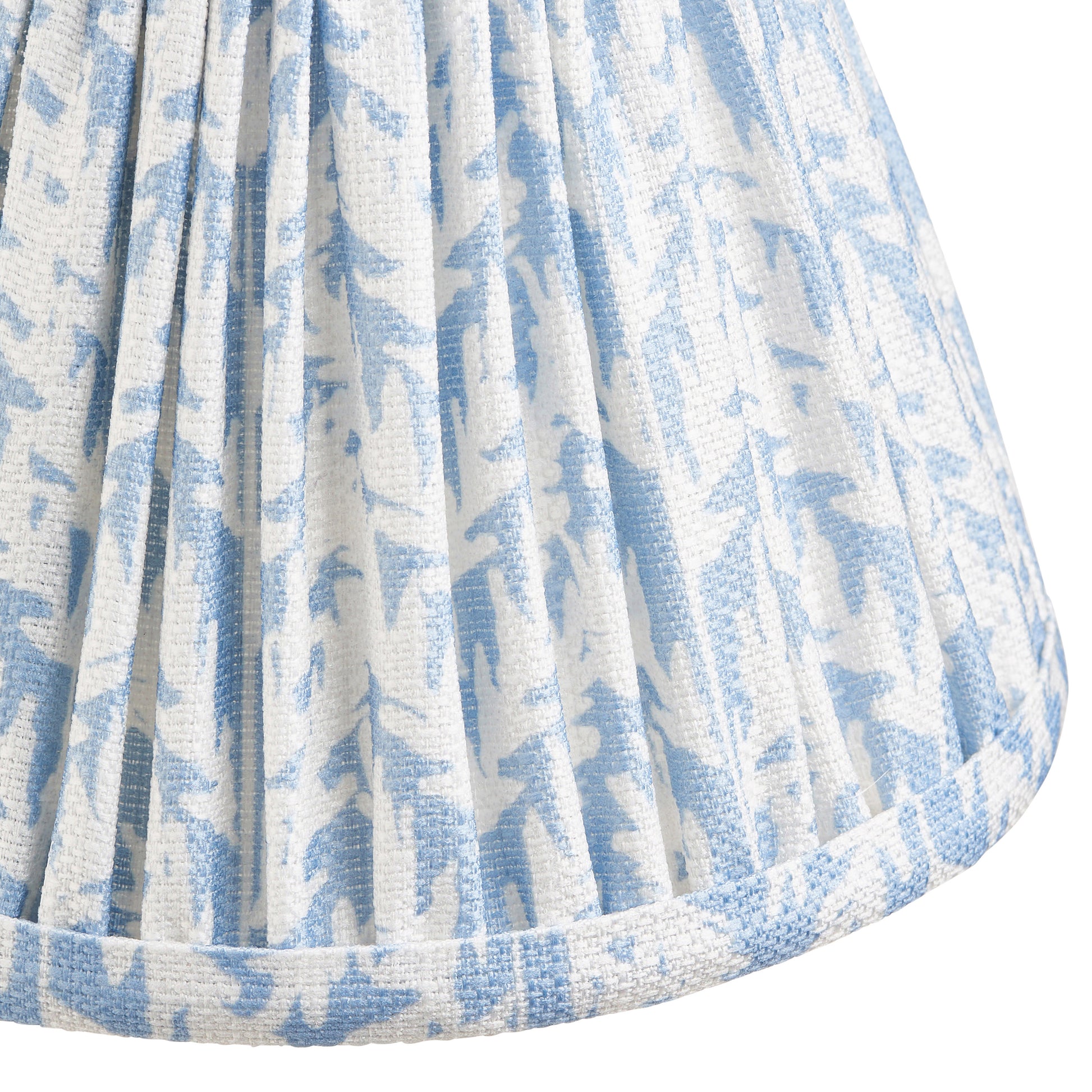 Leaf Shade Shell Bay Blue Fabric 122x85x160mm – Blue