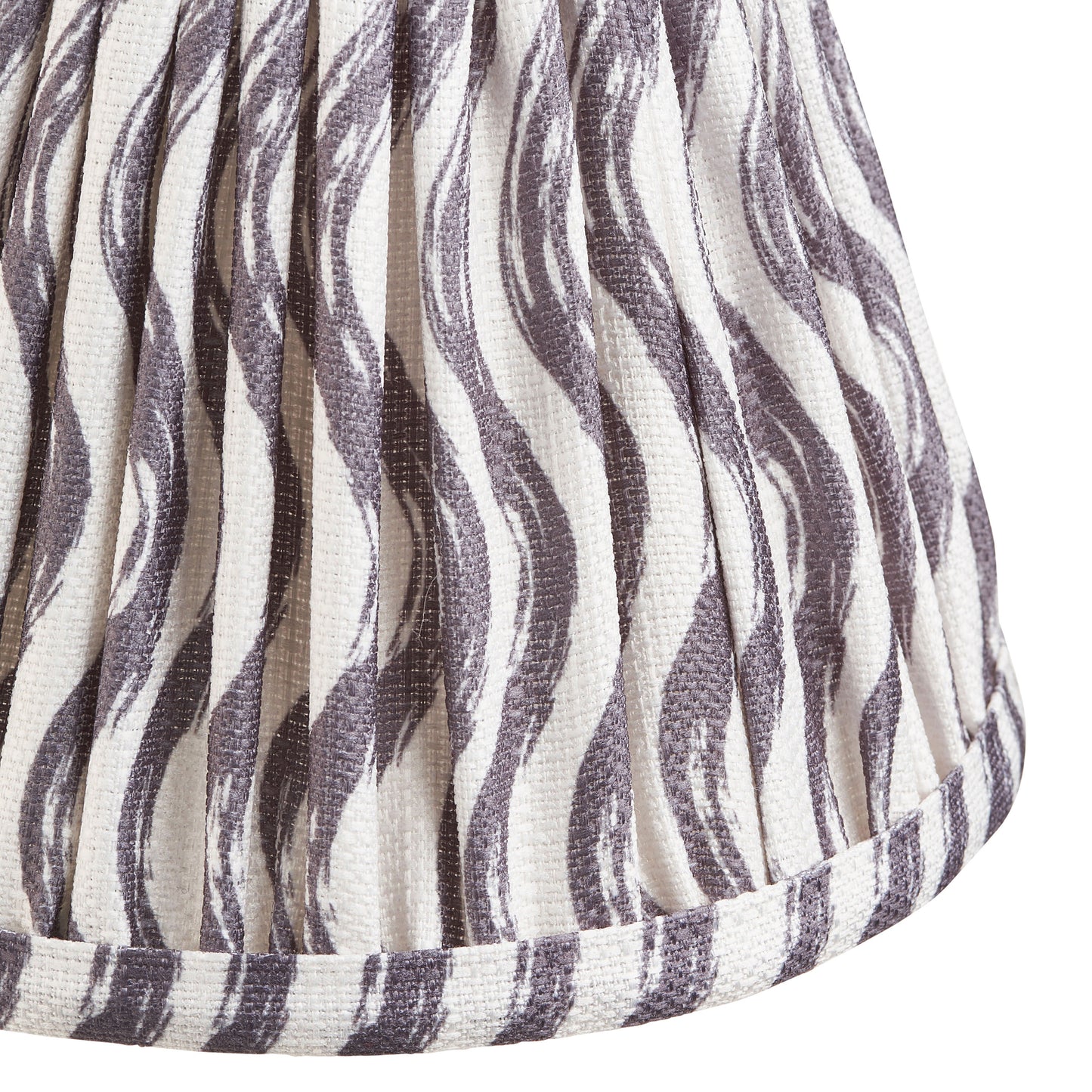 Ripple Shade Pearl Grey 122x85x160mm – Grey