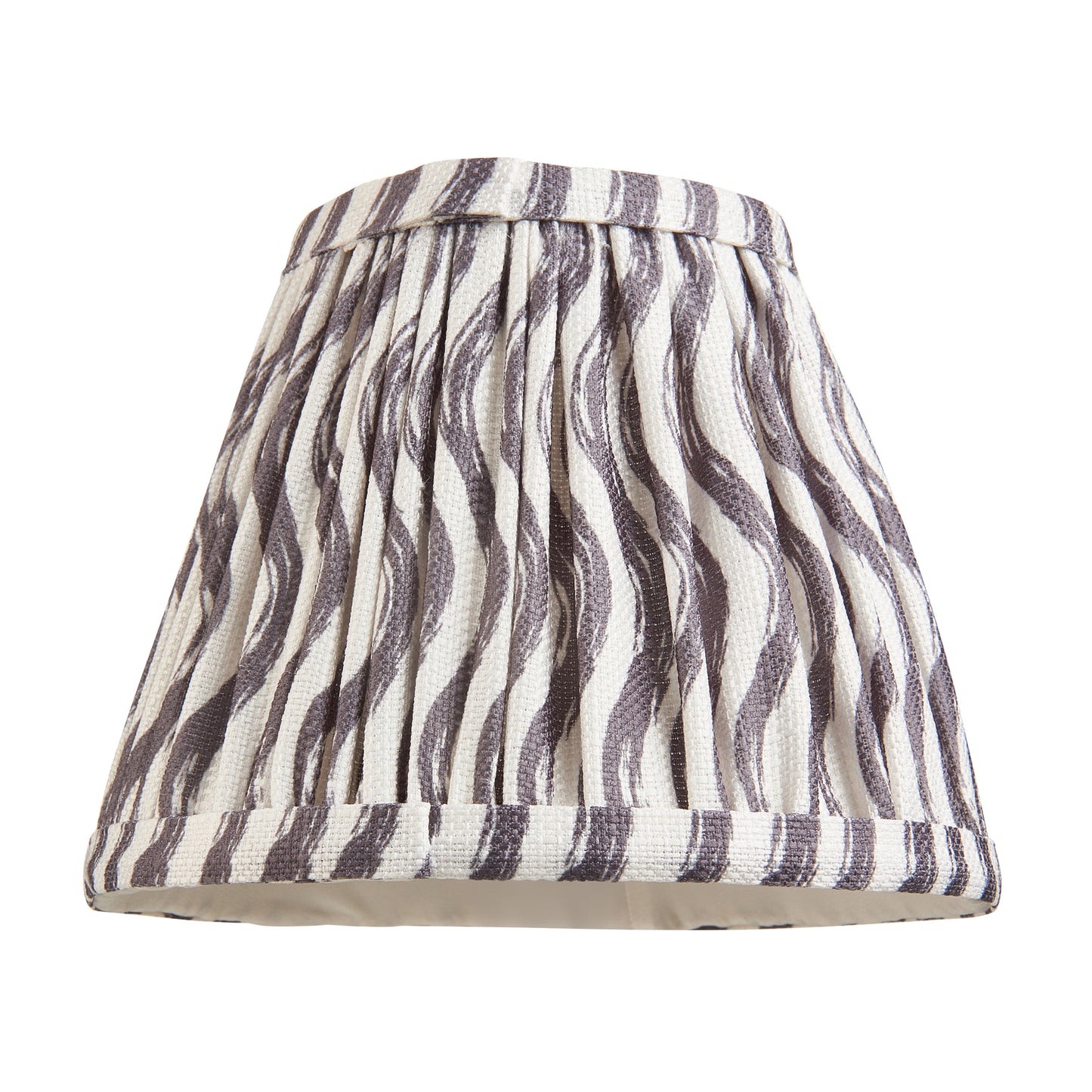 Ripple Shade Pearl Grey 122x85x160mm – Grey
