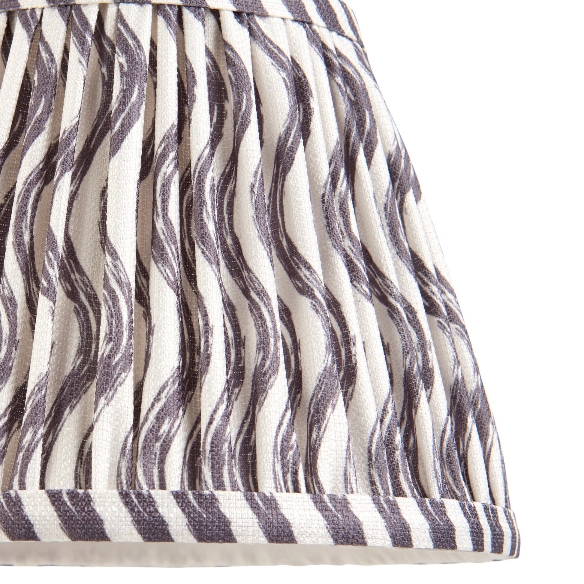 Ripple Shade Pearl Grey 145x118x200mm – Grey