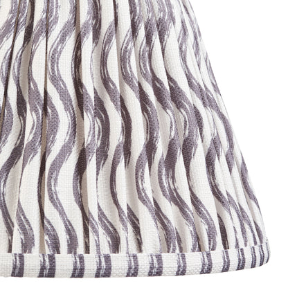 Ripple Shade Pearl Grey 185x125x250mm – Grey