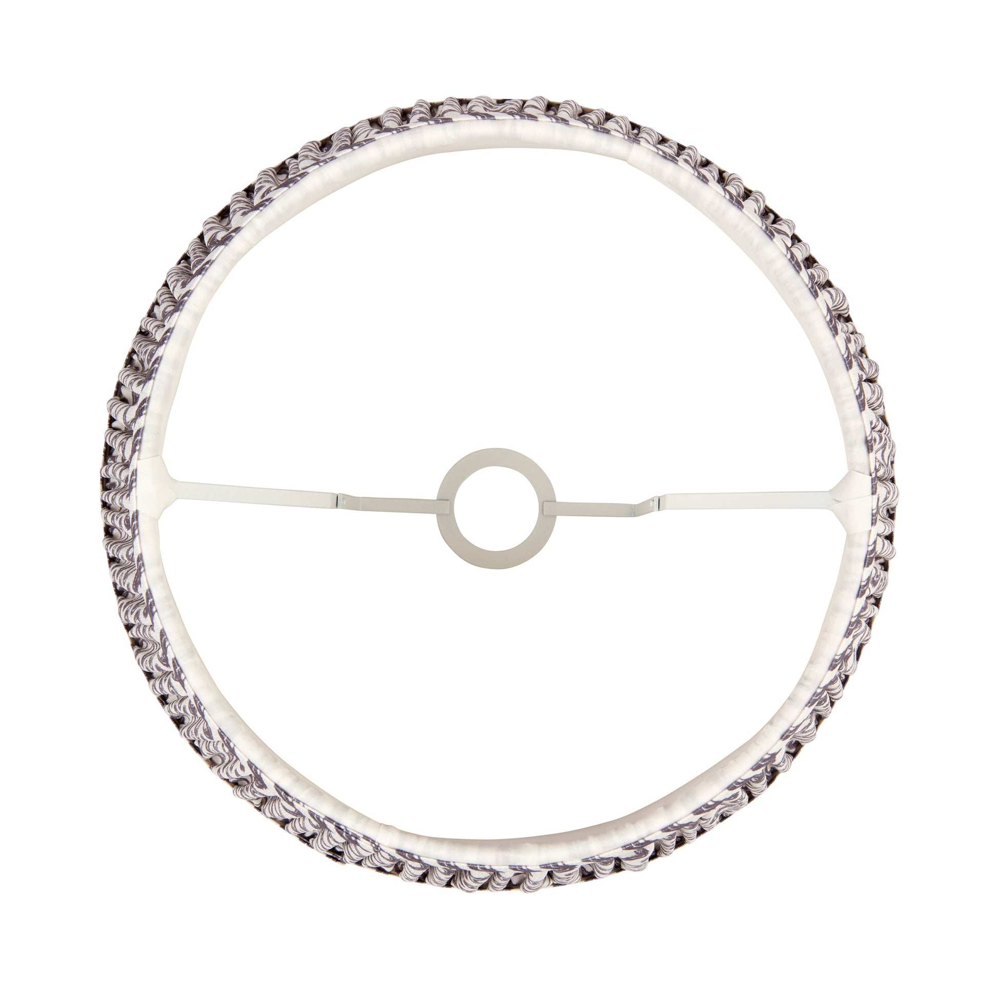 Ripple Shade Pearl Grey 275x280x400mm – Grey