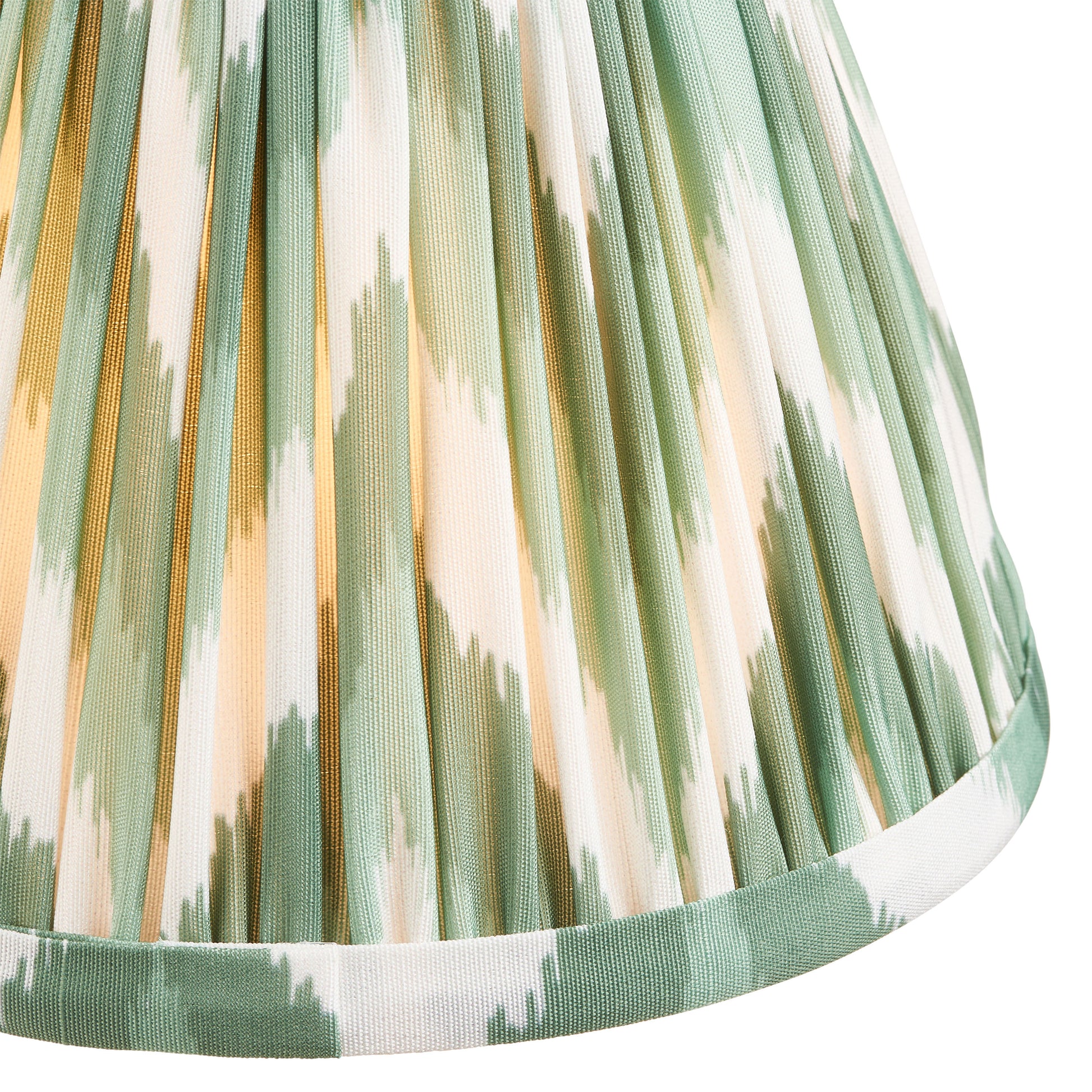 Zigzag Shade Cotswold Green Fabric 122x85x160mm – Green