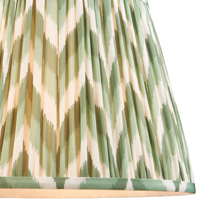 Zigzag Shade Cotswold Green Fabric 240x250x350mm – Green