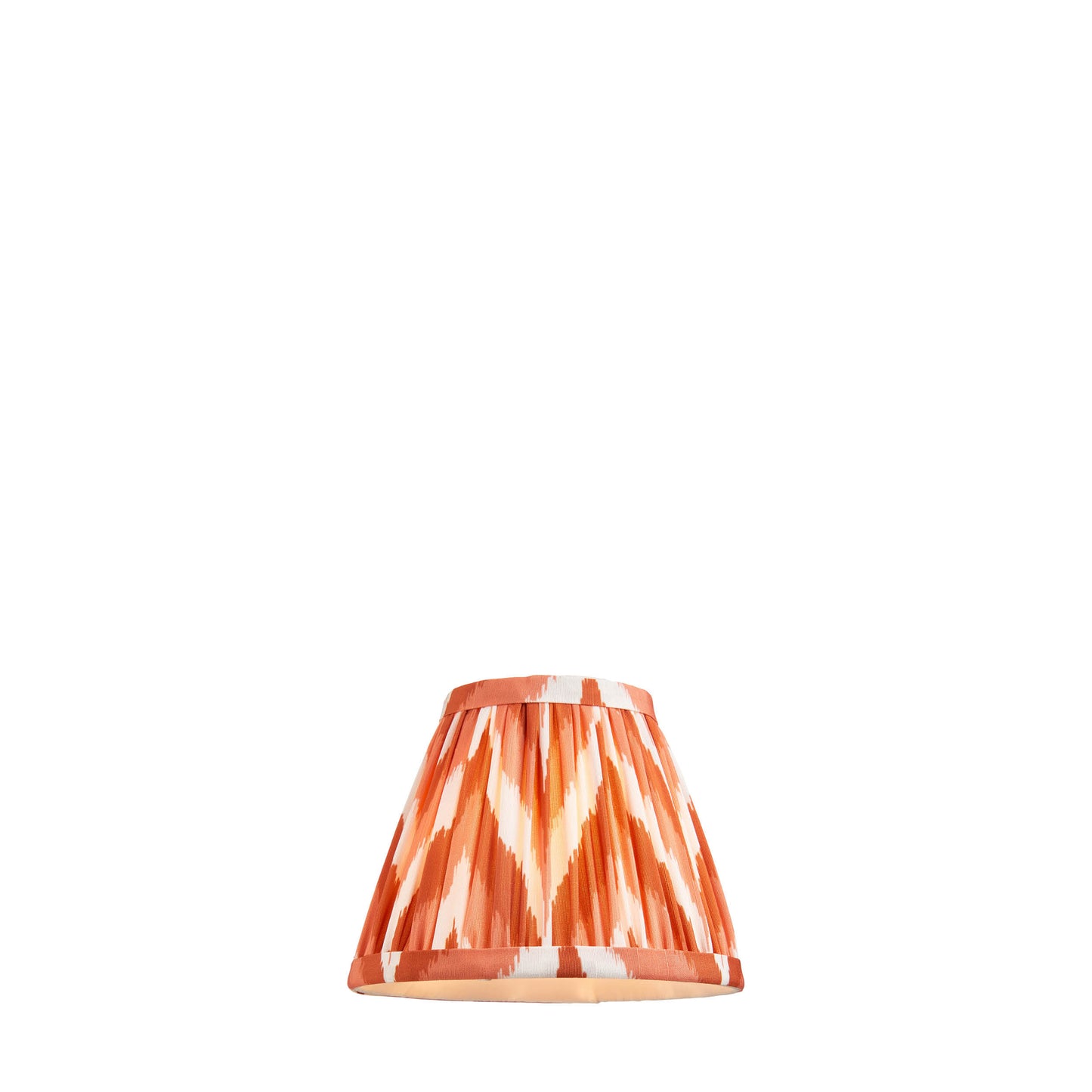 Zigzag Shade Apricot Orange Fabric 122x85x160mm – Orange