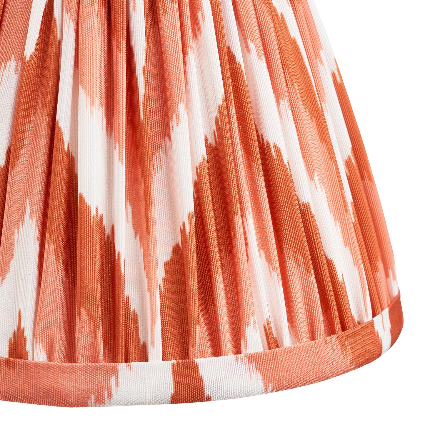 Zigzag Shade Apricot Orange Fabric 122x85x160mm – Orange