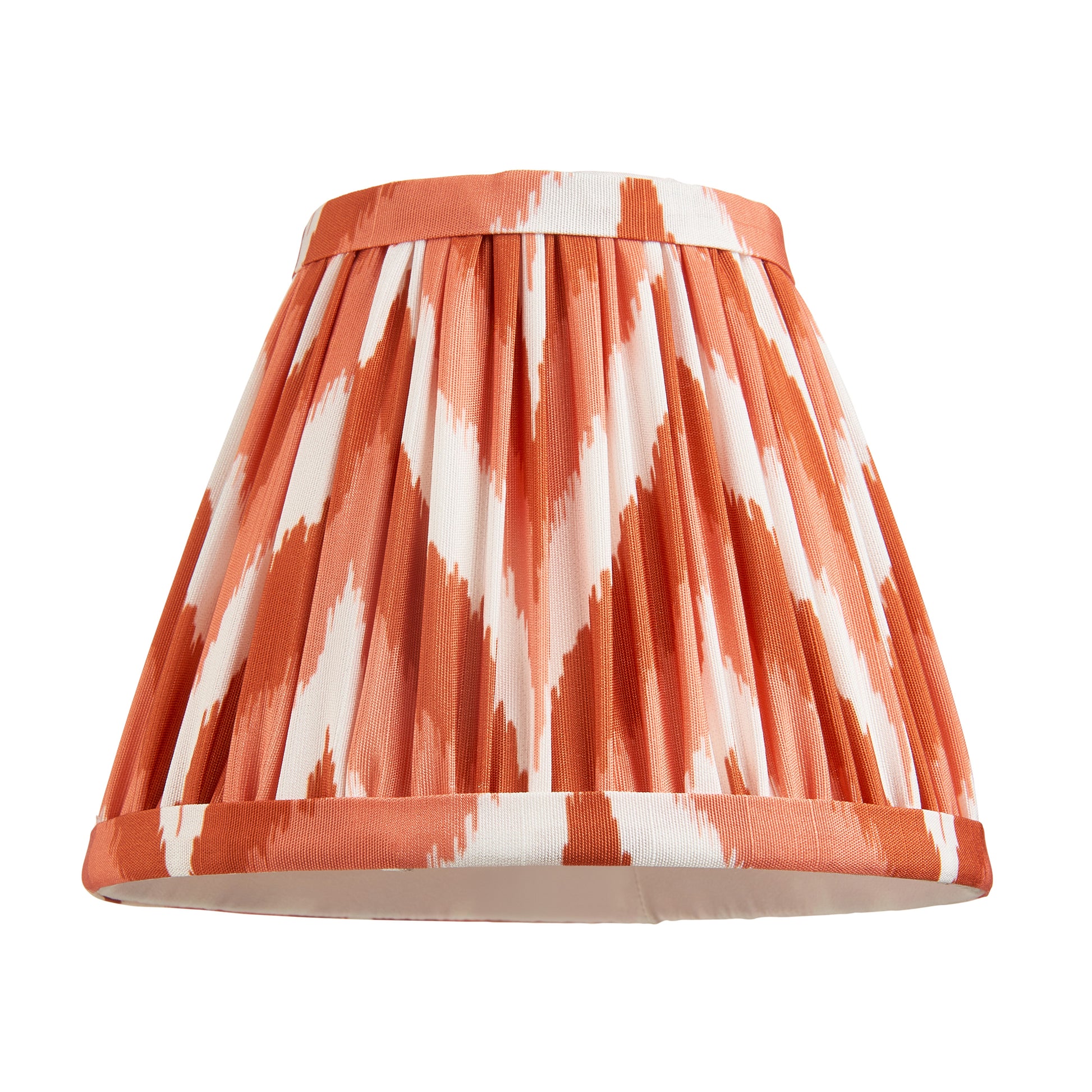 Zigzag Shade Apricot Orange Fabric 122x85x160mm – Orange