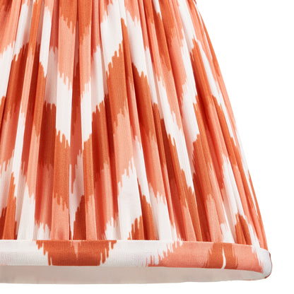 Zigzag Shade Apricot Orange Fabric 145x118x200mm – Orange