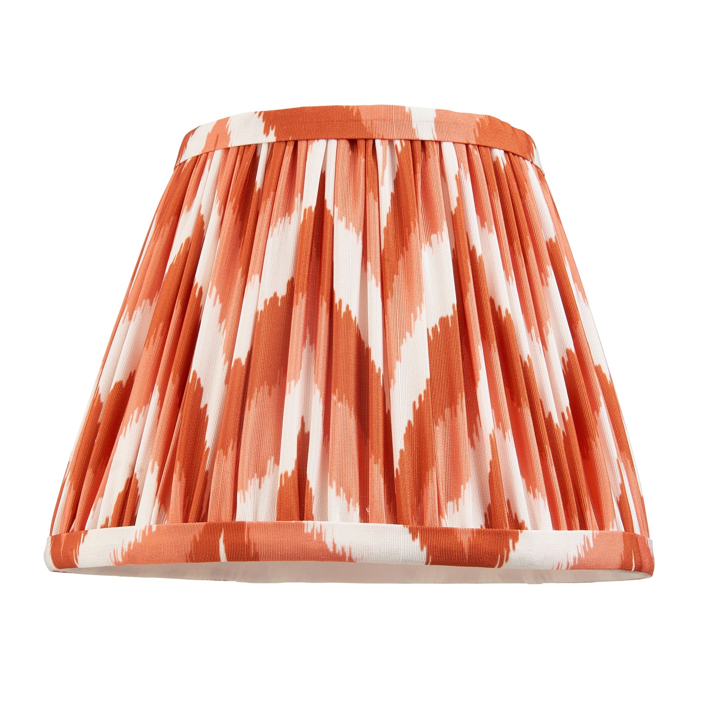 Zigzag Shade Apricot Orange Fabric 145x118x200mm – Orange