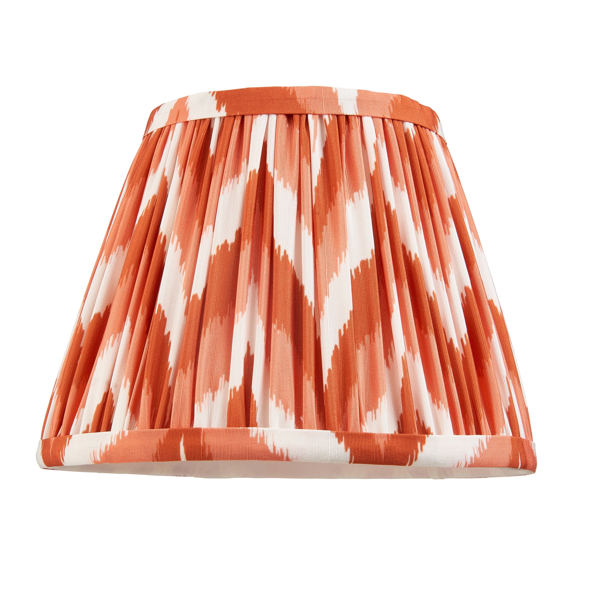 Zigzag Shade Apricot Orange Fabric 145x118x200mm – Orange