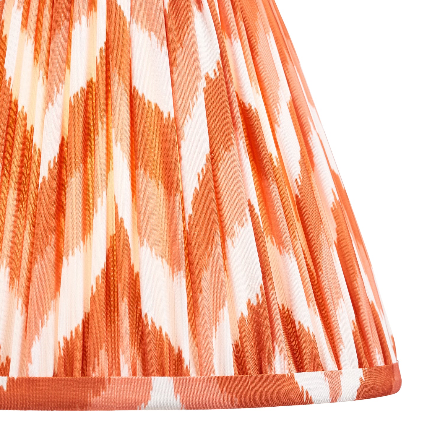 Zigzag Shade Apricot Orange Fabric 185x125x250mm – Orange