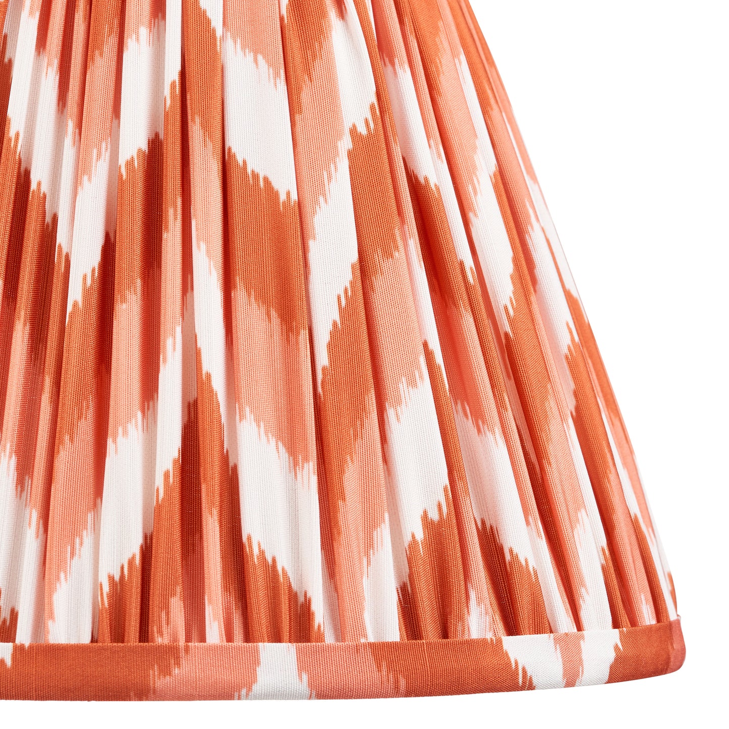 Zigzag Shade Apricot Orange Fabric 185x125x250mm – Orange