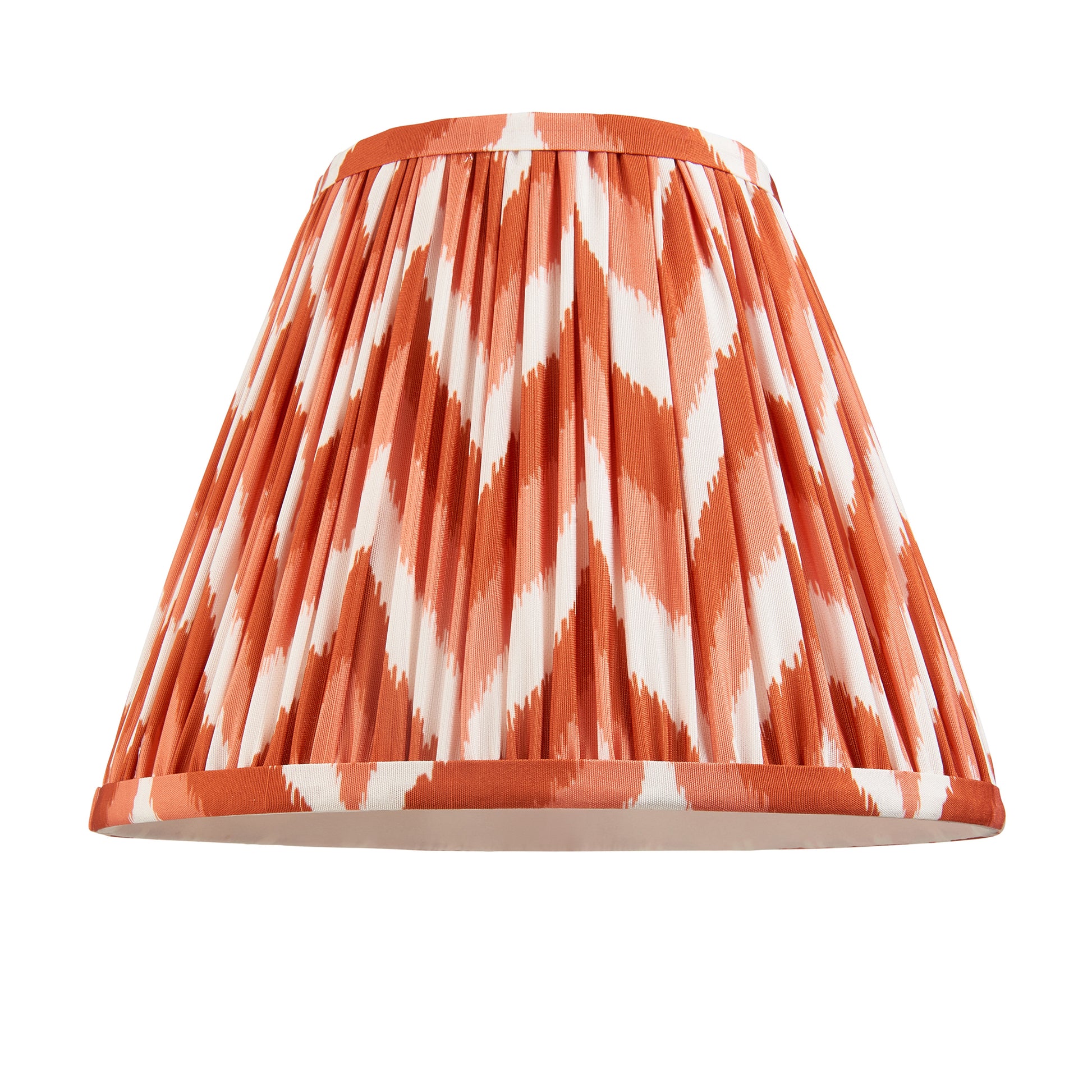 Zigzag Shade Apricot Orange Fabric 185x125x250mm – Orange