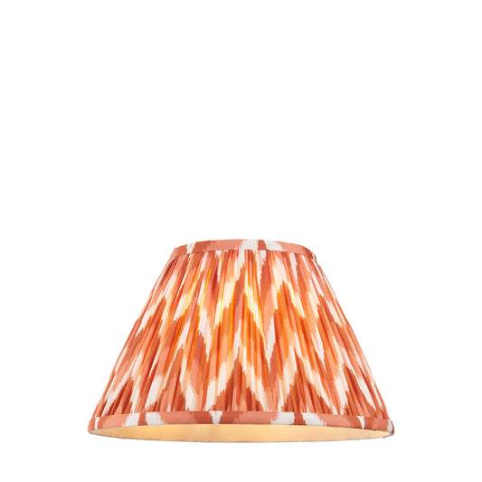 Zigzag Shade Apricot Orange Fabric 180x140x300mm – Orange