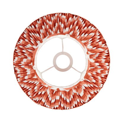 Zigzag Shade Apricot Orange Fabric 180x140x300mm – Orange