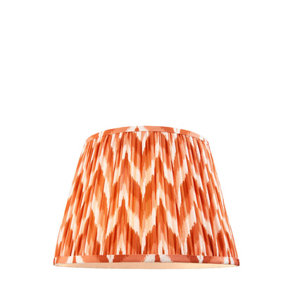 Zigzag Shade Apricot Orange Fabric 240x250x350mm – Orange