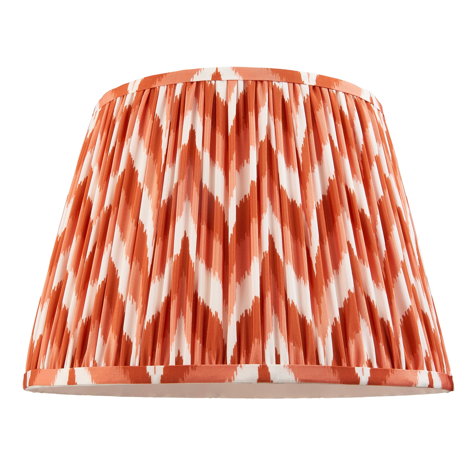 Zigzag Shade Apricot Orange Fabric 240x250x350mm – Orange