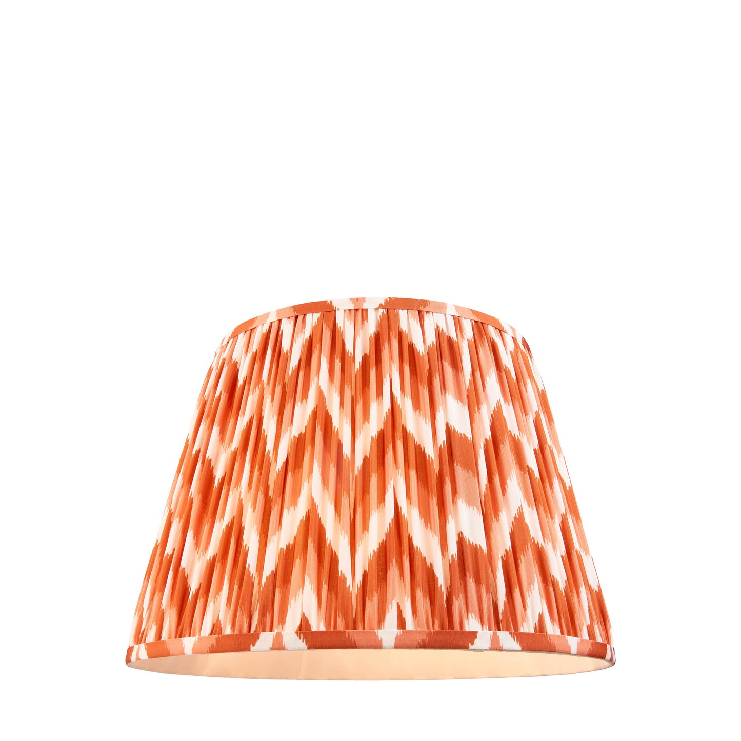 Zigzag Shade Apricot Orange Fabric 275x280x400mm – Orange