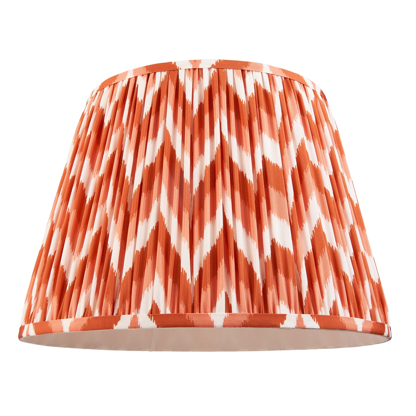 Zigzag Shade Apricot Orange Fabric 275x280x400mm – Orange