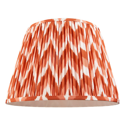 Zigzag Shade Apricot Orange Fabric 275x280x400mm – Orange