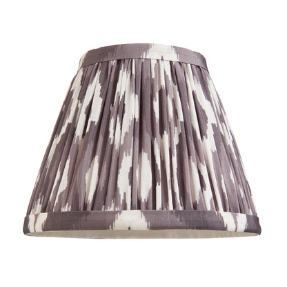 Ikat Shade Pearl Grey Fabric 122x85x160mm – Grey