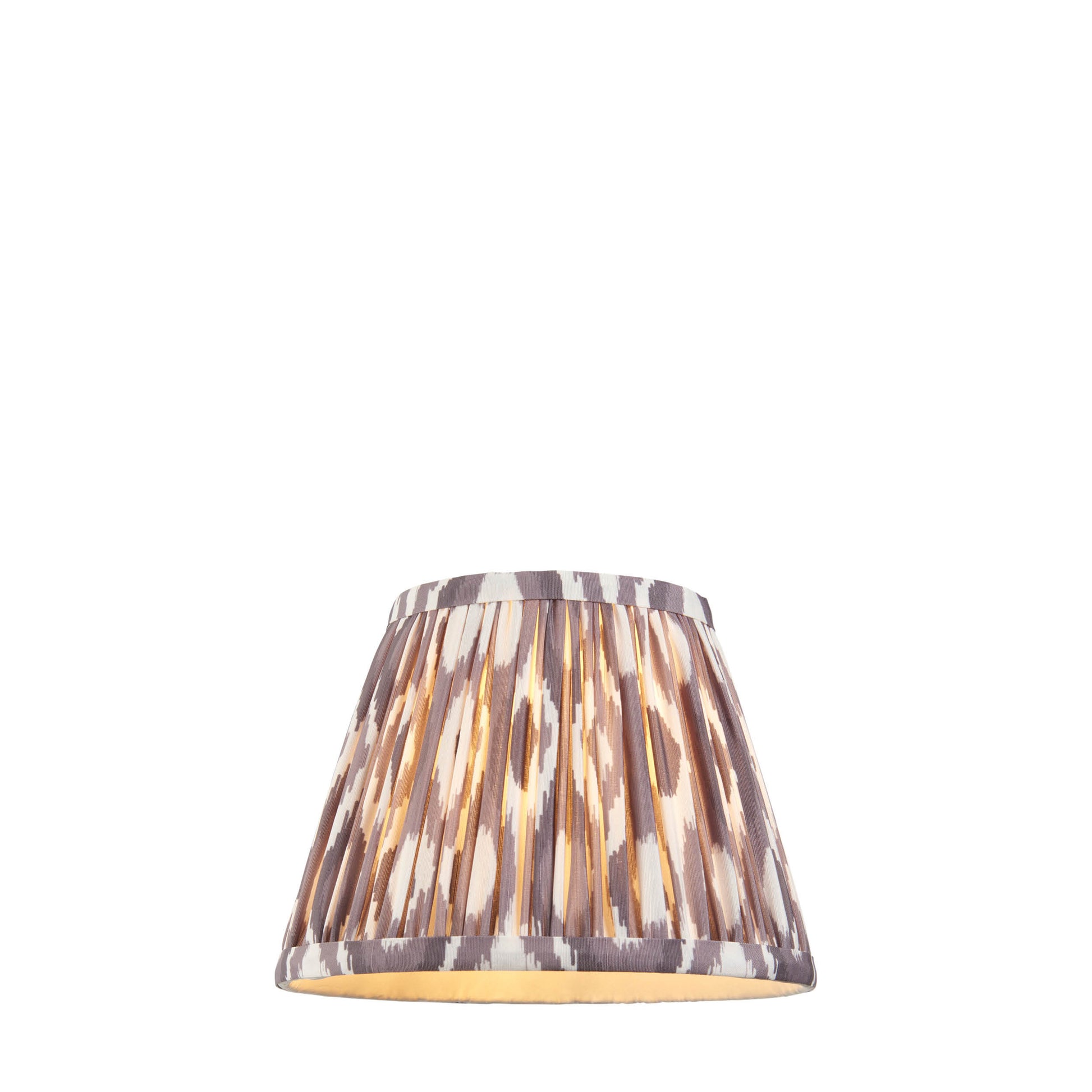 Ikat Shade Pearl Grey Fabric 145x118x200mm – Grey