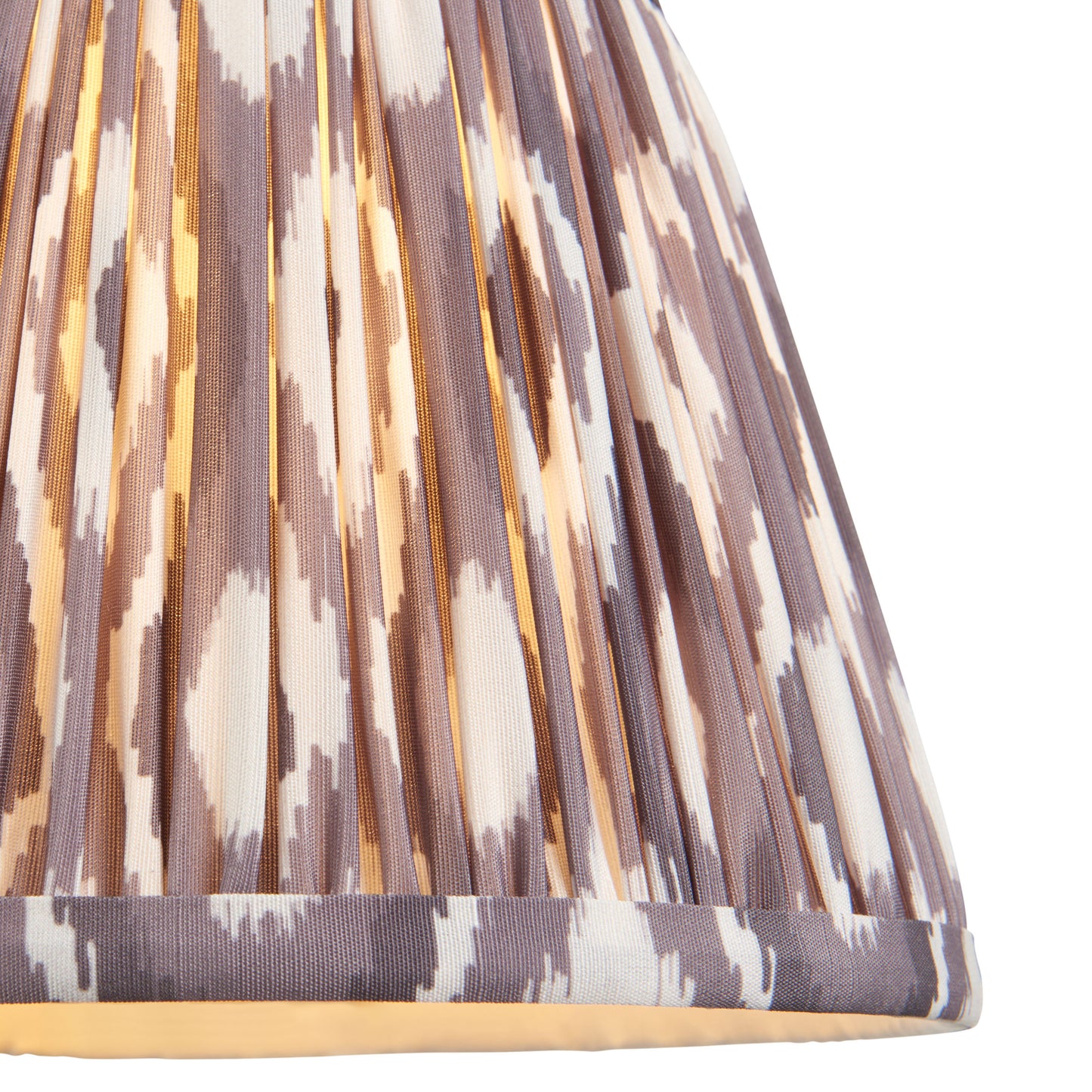 Ikat Shade Pearl Grey Fabric 145x118x200mm – Grey