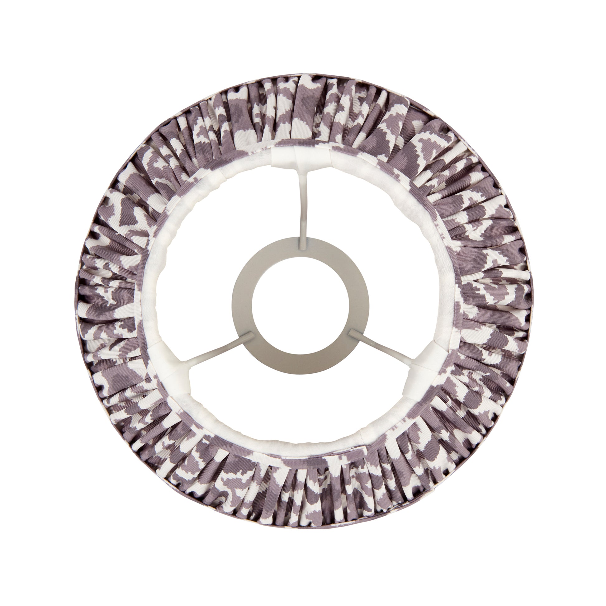 Ikat Shade Pearl Grey Fabric 145x118x200mm – Grey