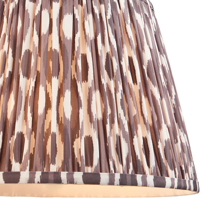 Ikat Shade Pearl Grey Fabric 240x250x350mm – Grey