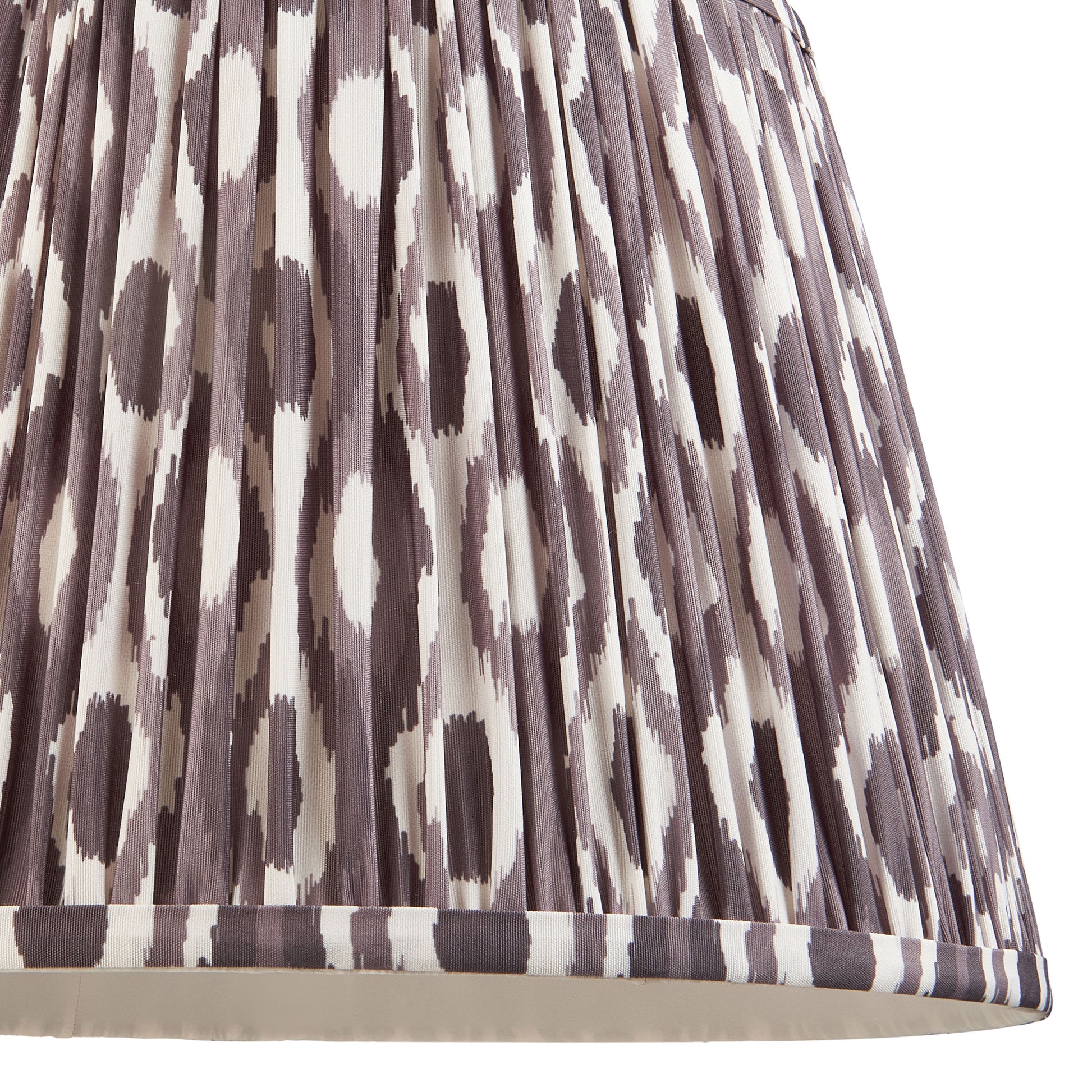 Ikat Shade Pearl Grey Fabric 240x250x350mm – Grey