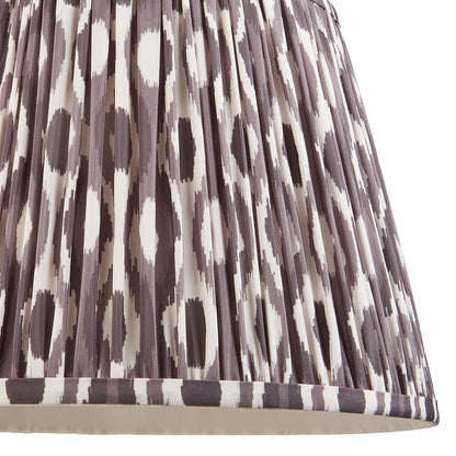 Ikat Shade Pearl Grey Fabric 240x250x350mm – Grey