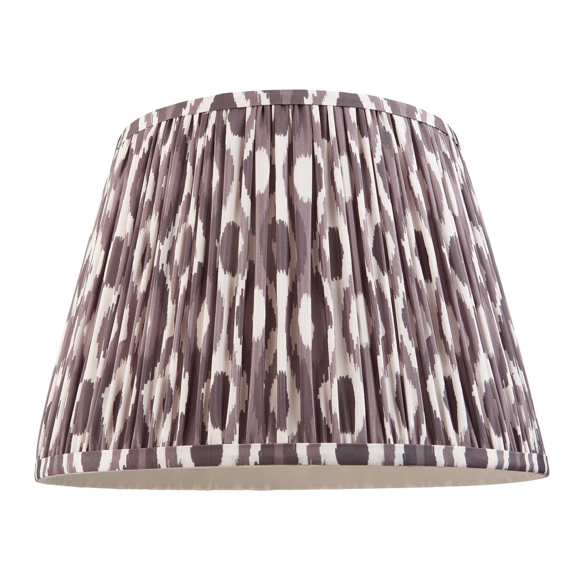 Ikat Shade Pearl Grey Fabric 240x250x350mm – Grey