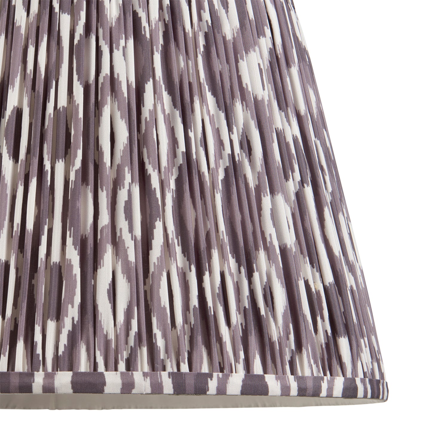 Ikat Shade Pearl Grey Fabric 275x280x400mm – Grey