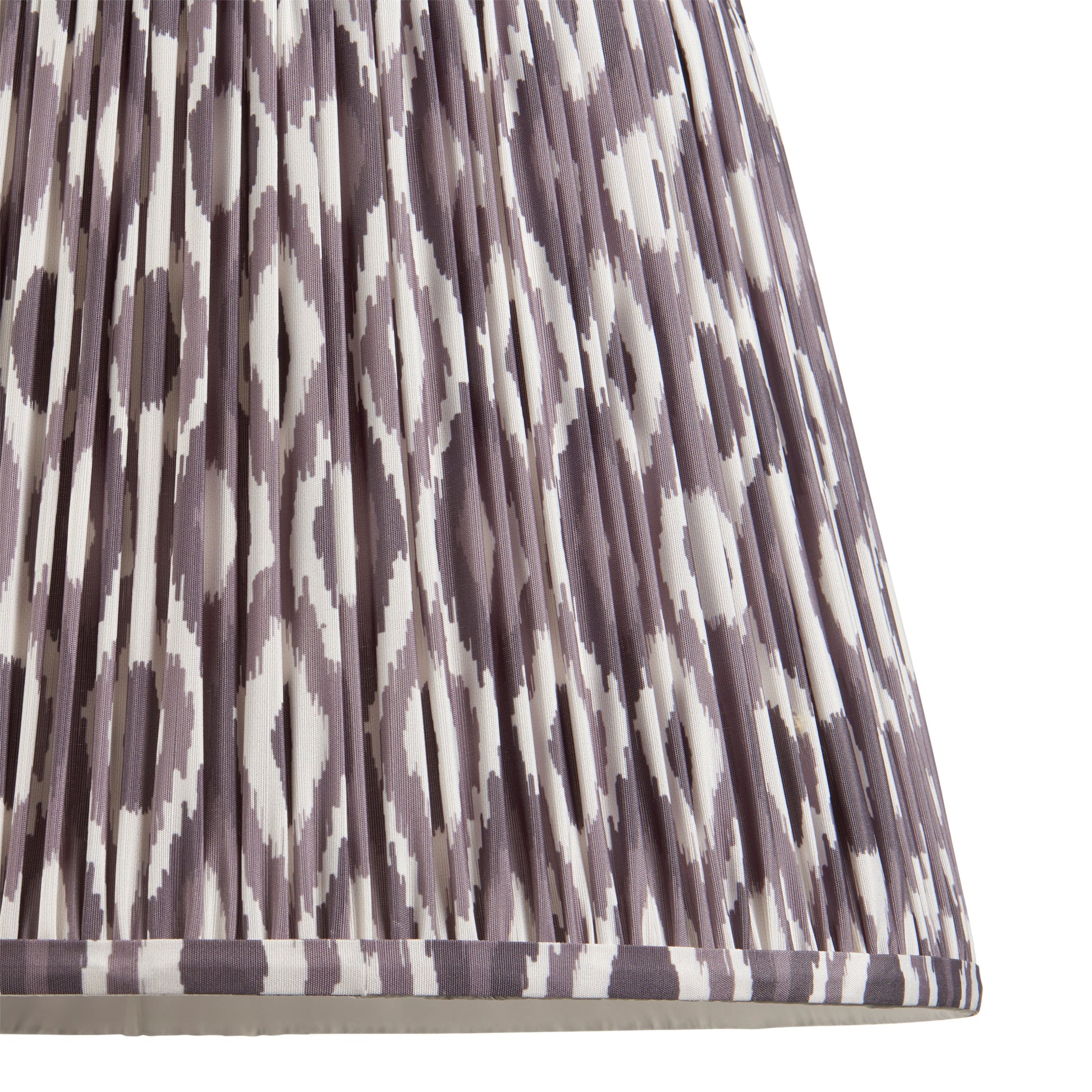 Ikat Shade Pearl Grey Fabric 275x280x400mm – Grey
