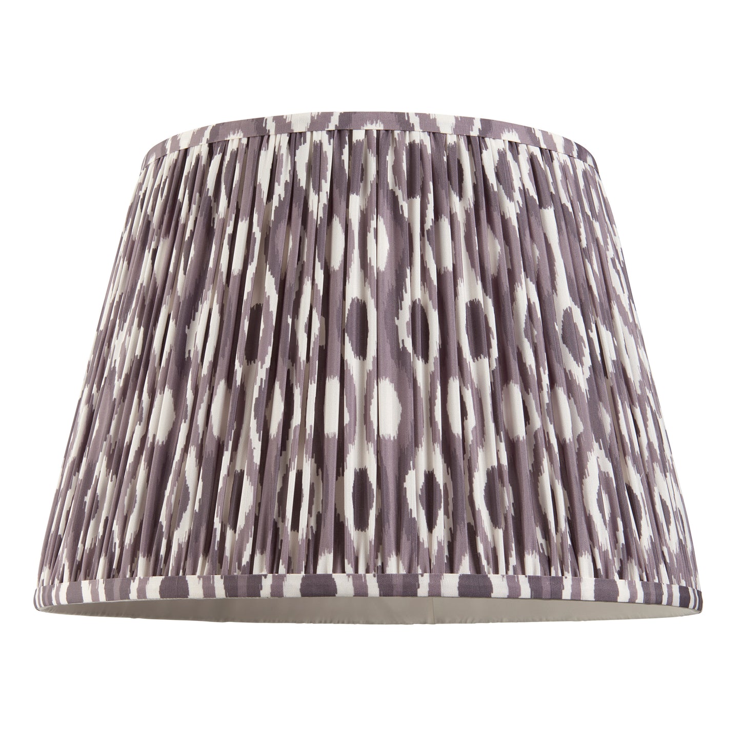 Ikat Shade Pearl Grey Fabric 275x280x400mm – Grey
