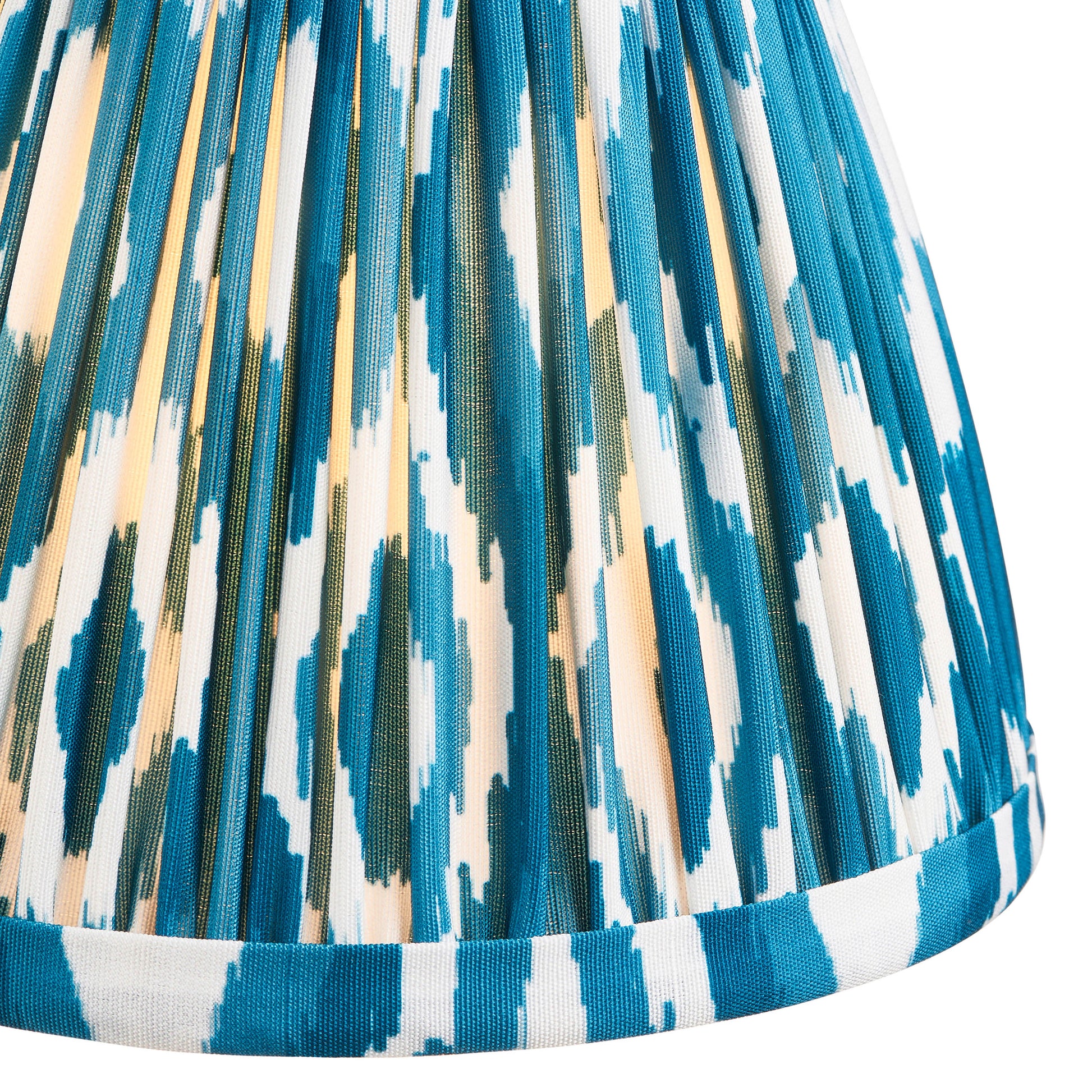 Ikat Shade Marlin Blue Fabric 122x85x160mm – Blue