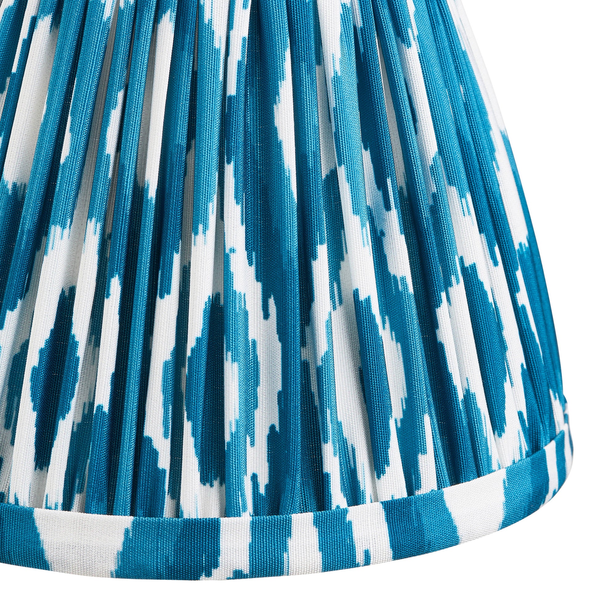 Ikat Shade Marlin Blue Fabric 122x85x160mm – Blue