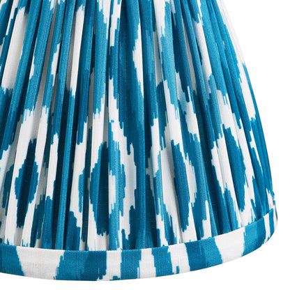 Ikat Shade Marlin Blue Fabric 122x85x160mm – Blue