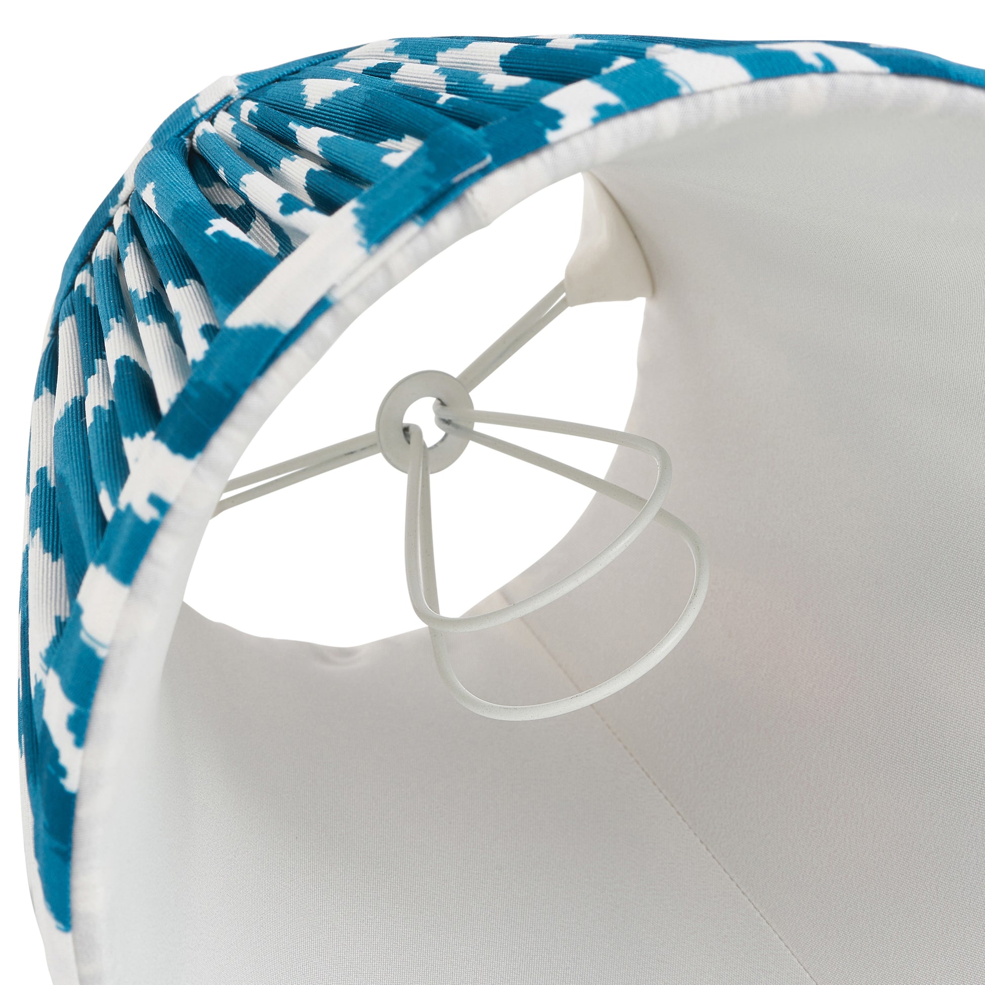Ikat Shade Marlin Blue Fabric 122x85x160mm – Blue